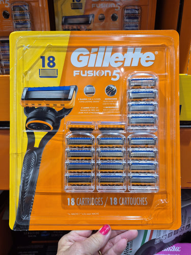 Gillette Fusion 5 pack of 18 - 1 x 350 Grams